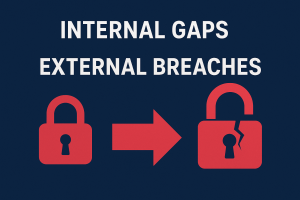 The Biggest Cybersecurity Threat can be weak internal protection.