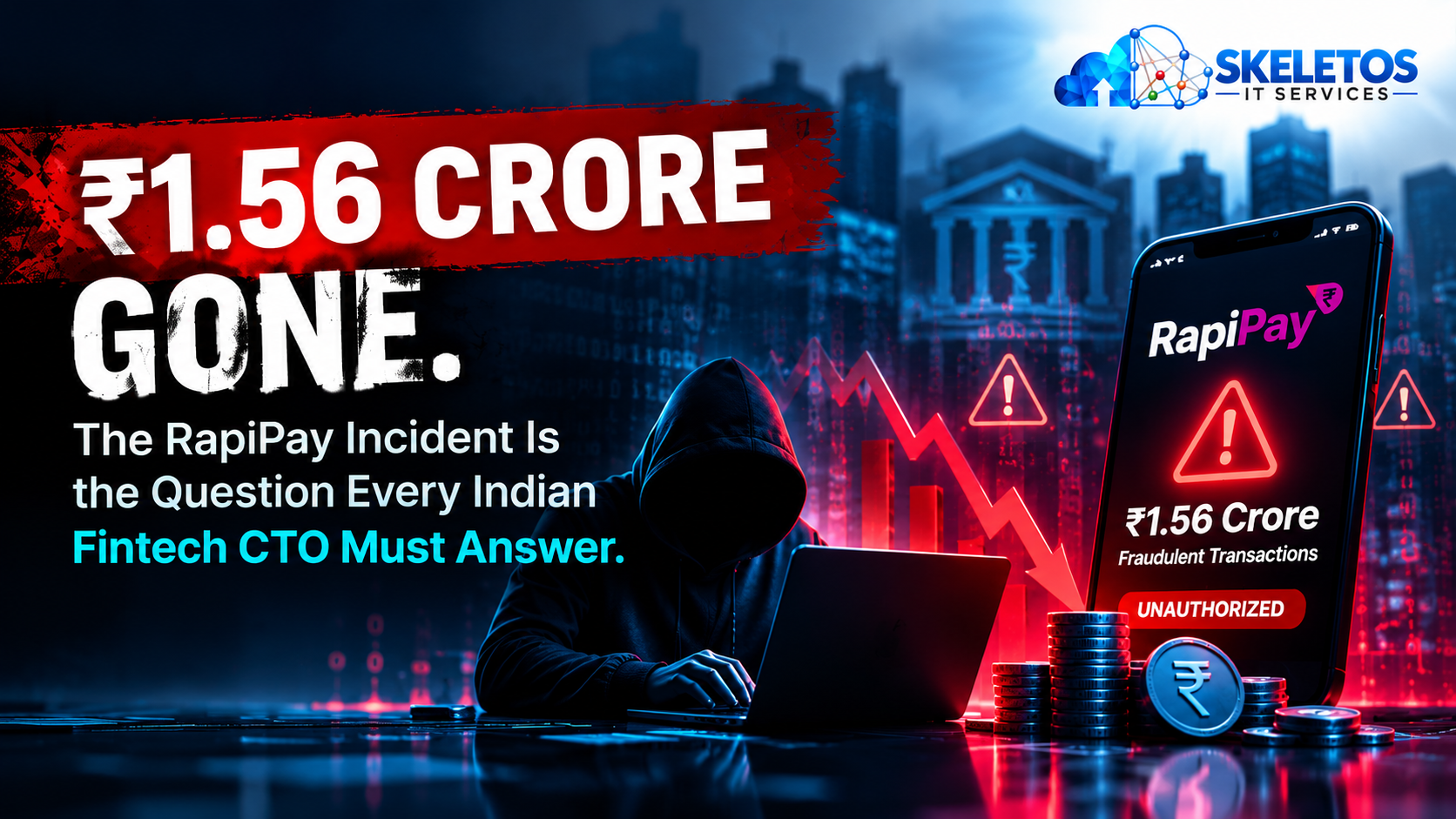 ₹1.56 Crore Gone. The RapiPay Incident Is the Question Every Indian Fintech CTO Must Answer.